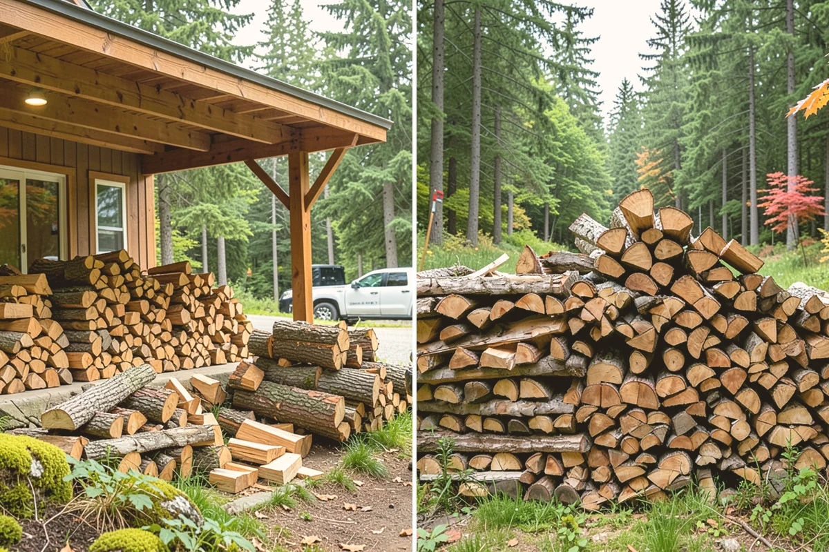 Monthly Firewood Delivery in Kent, King County, WA - Choose the monthly quantity that fits your needs