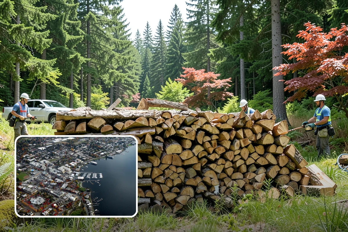 Monthly Firewood Delivery in Kirkland, King County, WA - Predictable monthly deliveries for easy planning