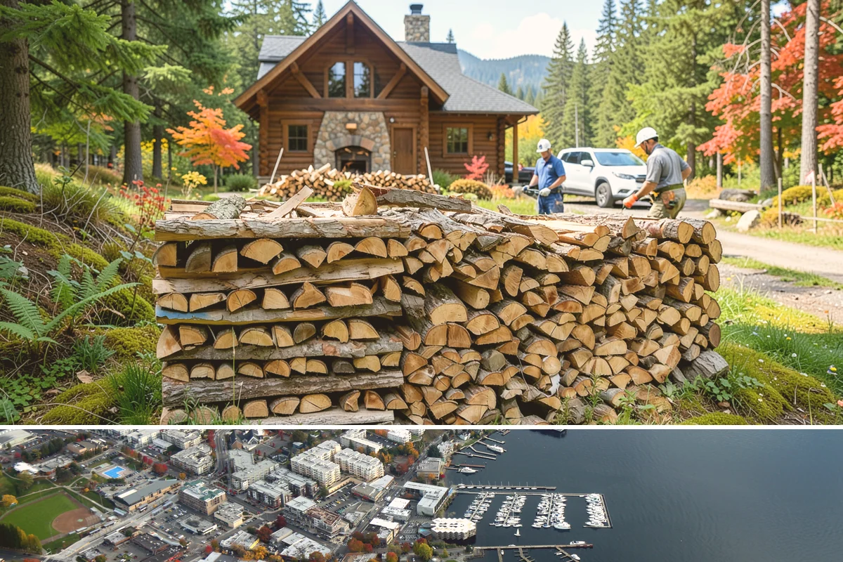 Monthly Firewood Delivery in Kirkland, King County, WA - Begin monthly deliveries in early fall to build a comfortable buffer before deep winter.