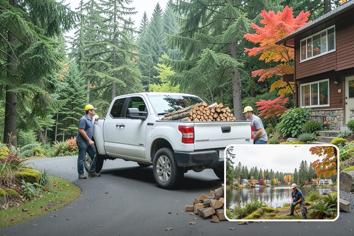 Monthly Firewood Delivery in La Conner, Skagit County, WA - Predictable monthly deliveries for easy planning
