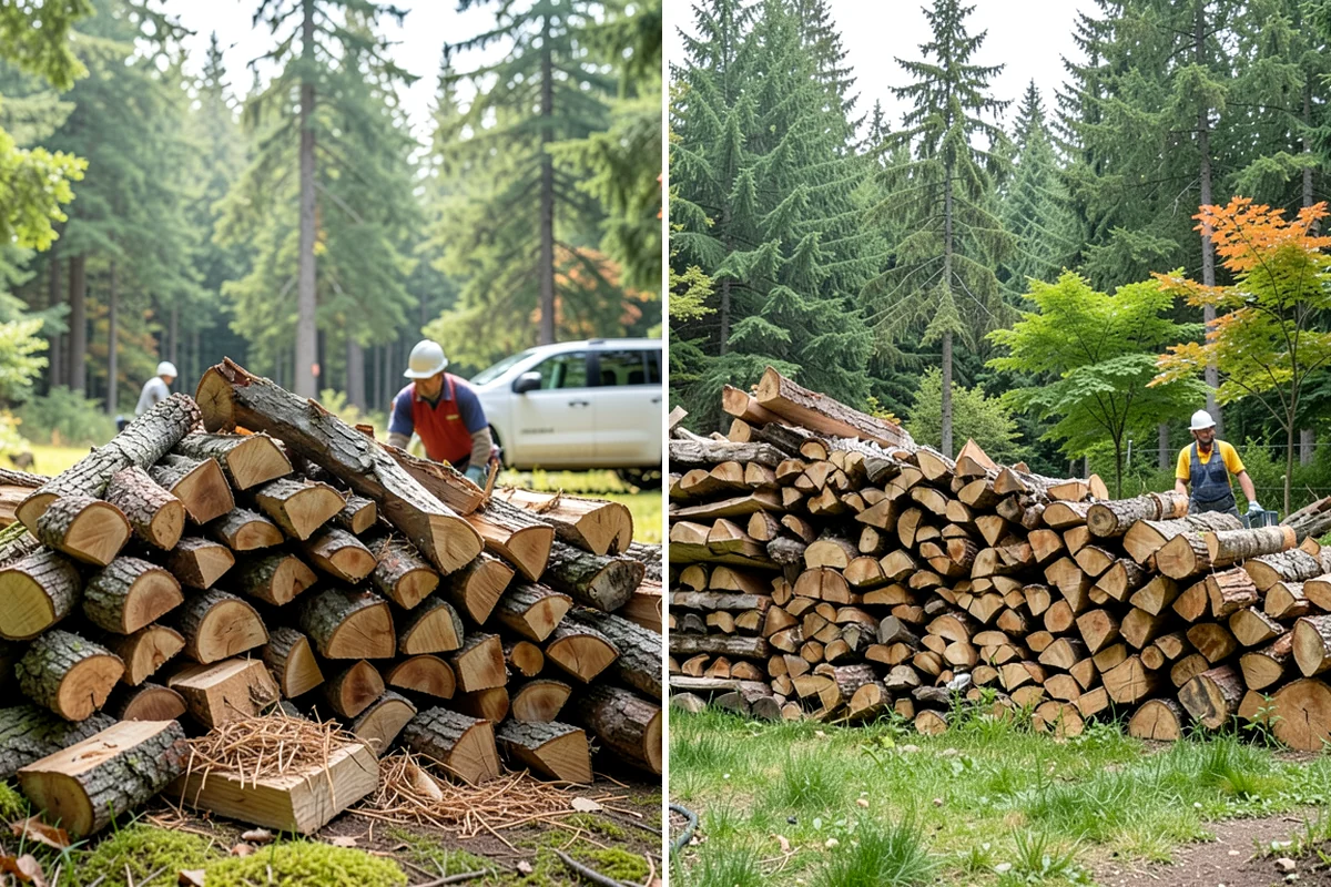 Monthly Firewood Delivery in Lake Forest Park, King County, WA - Choose the monthly quantity that fits your needs