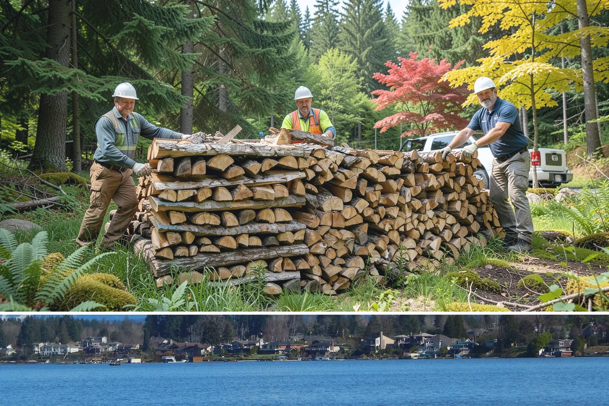 Monthly Firewood Delivery in Lake Stevens, Snohomish County, WA - Begin monthly deliveries in early fall to build a comfortable buffer before deep winter.