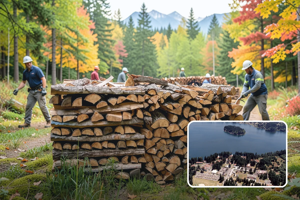 Monthly Firewood Delivery in Lakewood, Pierce County, WA - Predictable monthly deliveries for easy planning