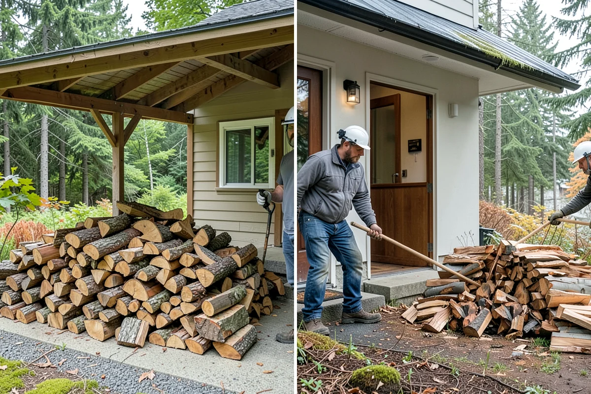 Monthly Firewood Delivery in Lakewood, Pierce County, WA - Choose the monthly quantity that fits your needs
