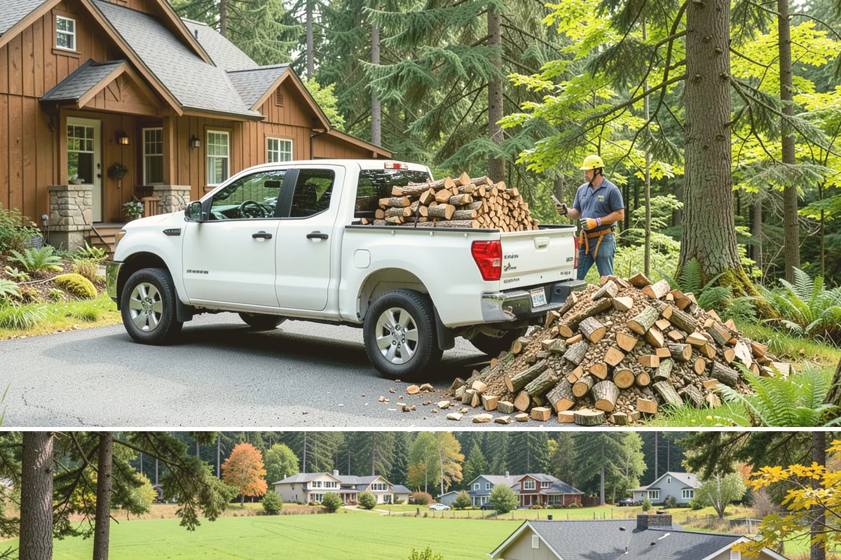 Monthly Firewood Delivery in Lyman, Skagit County, WA - Begin monthly deliveries in early fall to build a comfortable buffer before deep winter.