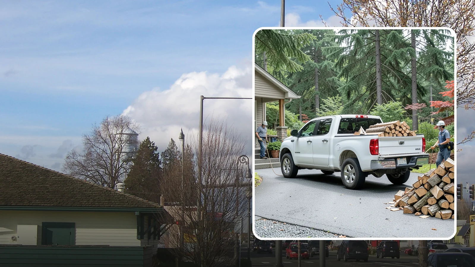 Monthly Firewood Delivery in Marysville, Snohomish County, WA - Our monthly firewood delivery brings a fresh, seasoned supply to your door on a steady month-by-month schedule.