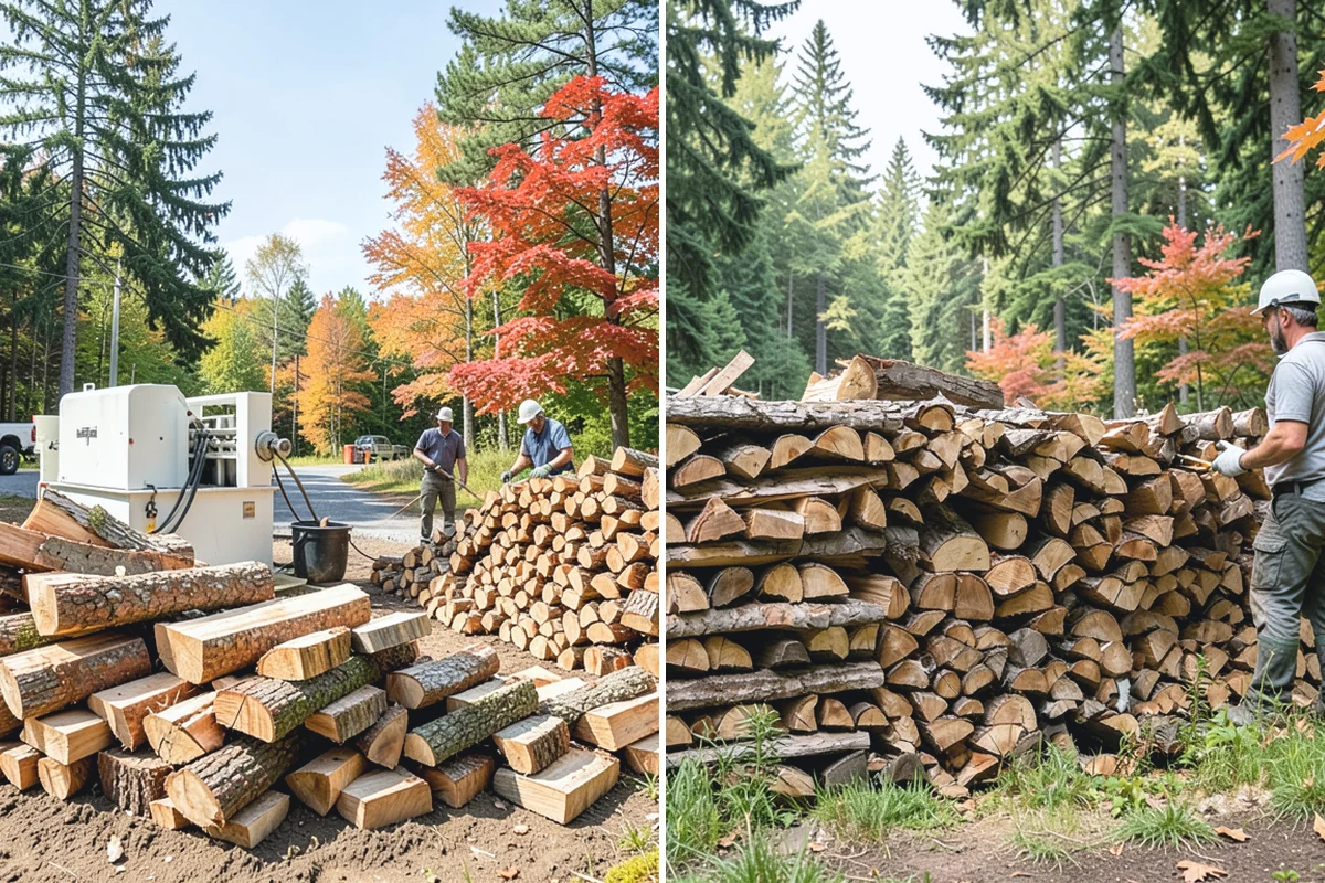Monthly Firewood Delivery in Marysville, Snohomish County, WA - Choose the monthly quantity that fits your needs