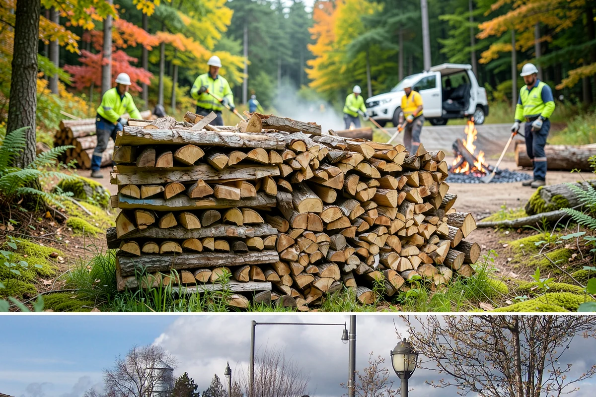 Monthly Firewood Delivery in Marysville, Snohomish County, WA - Begin monthly deliveries in early fall to build a comfortable buffer before deep winter.