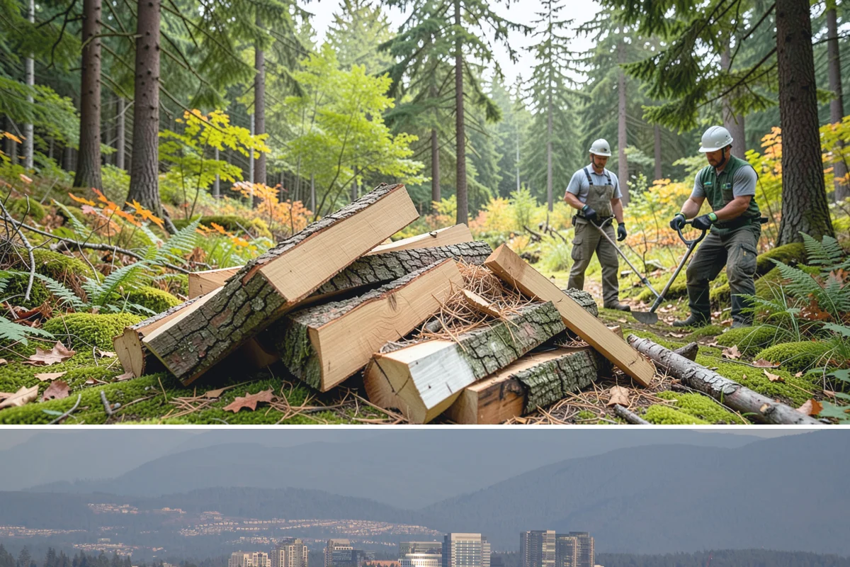 Monthly Firewood Delivery in Medina, King County, WA - Begin monthly deliveries in early fall to build a comfortable buffer before deep winter.