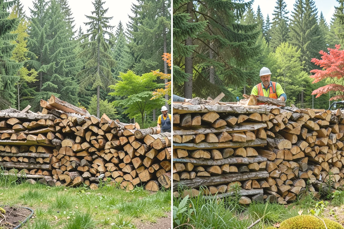 Monthly Firewood Delivery in Mercer Island, King County, WA - Choose the monthly quantity that fits your needs