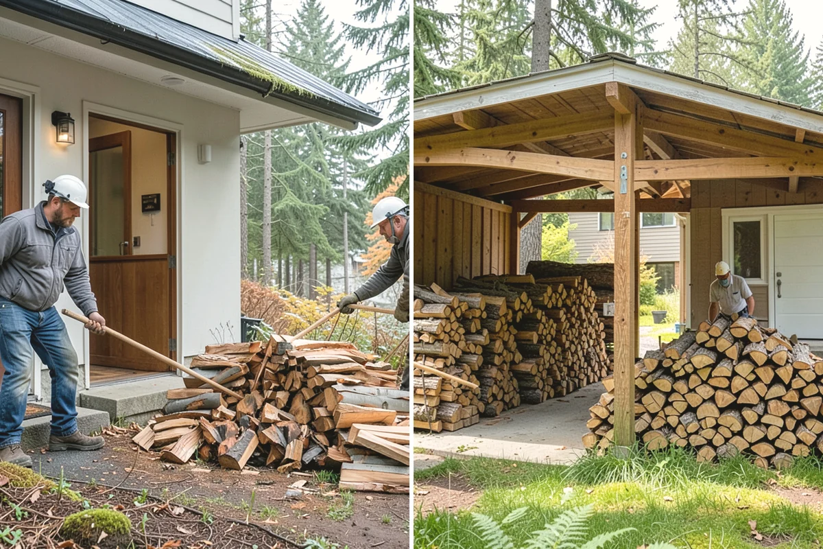 Monthly Firewood Delivery in Mill Creek, Snohomish County, WA - Choose the monthly quantity that fits your needs