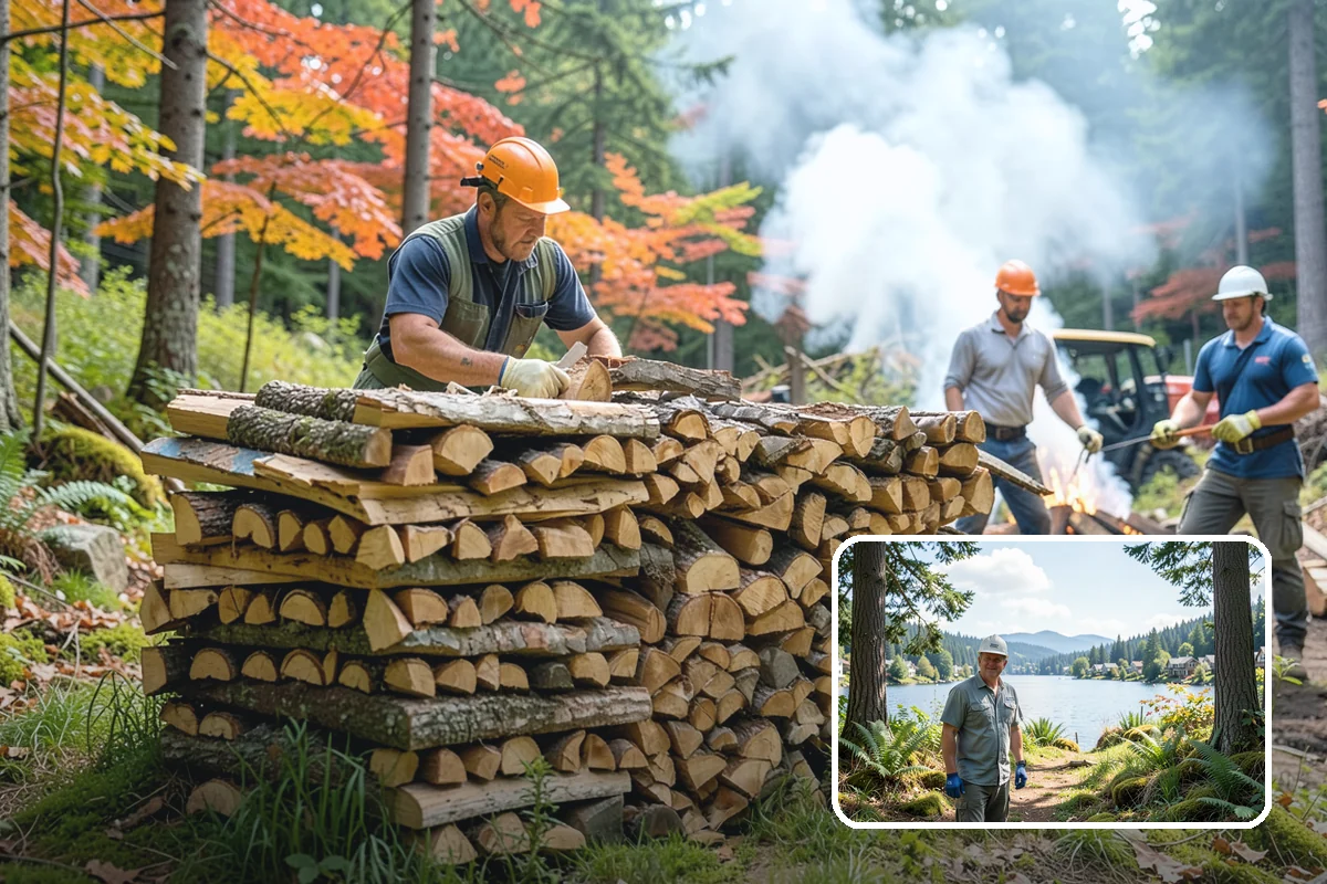 Monthly Firewood Delivery in Milton, King County, WA - Predictable monthly deliveries for easy planning