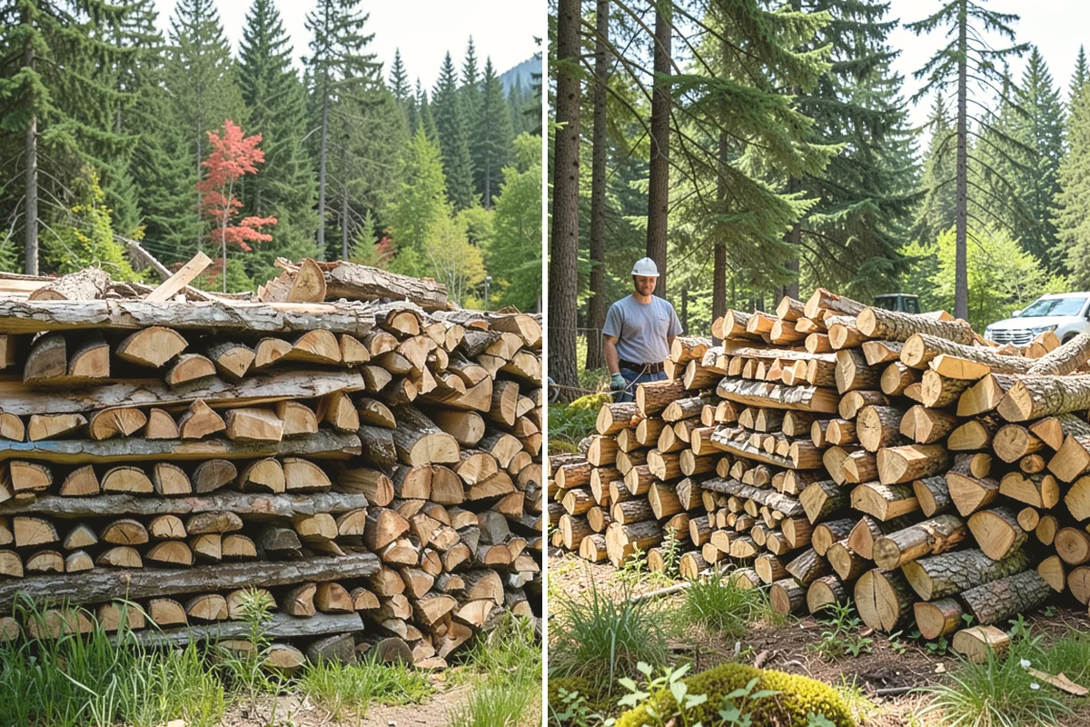 Monthly Firewood Delivery in Monroe, Snohomish County, WA - Choose the monthly quantity that fits your needs