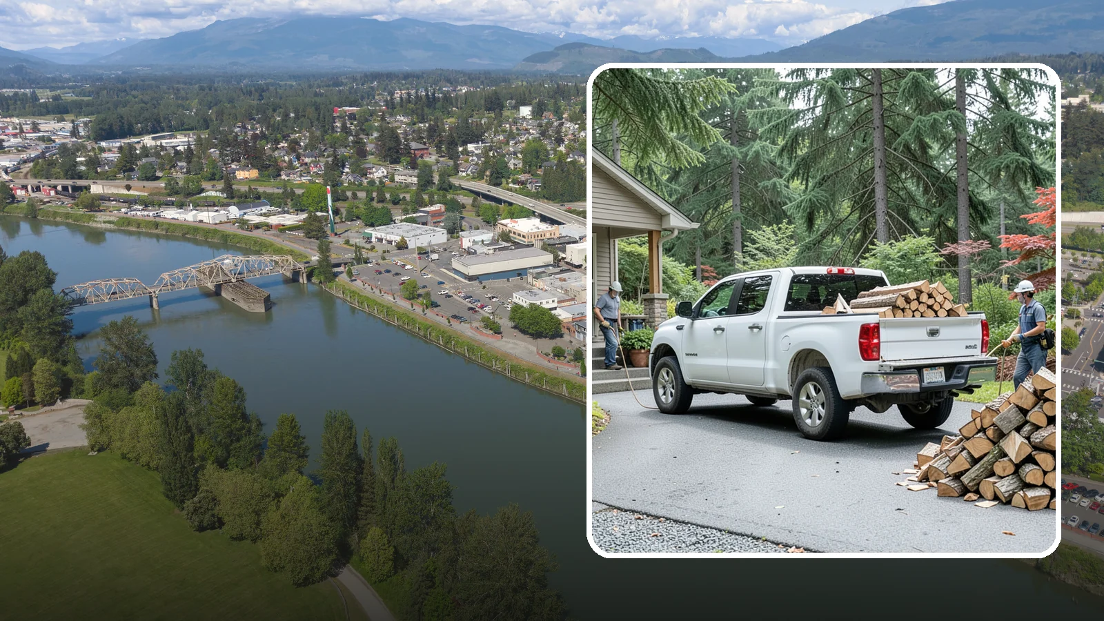 Monthly Firewood Delivery in Mount Vernon, WA - Our monthly firewood delivery brings a fresh, seasoned supply to your door on a steady month-by-month schedule.