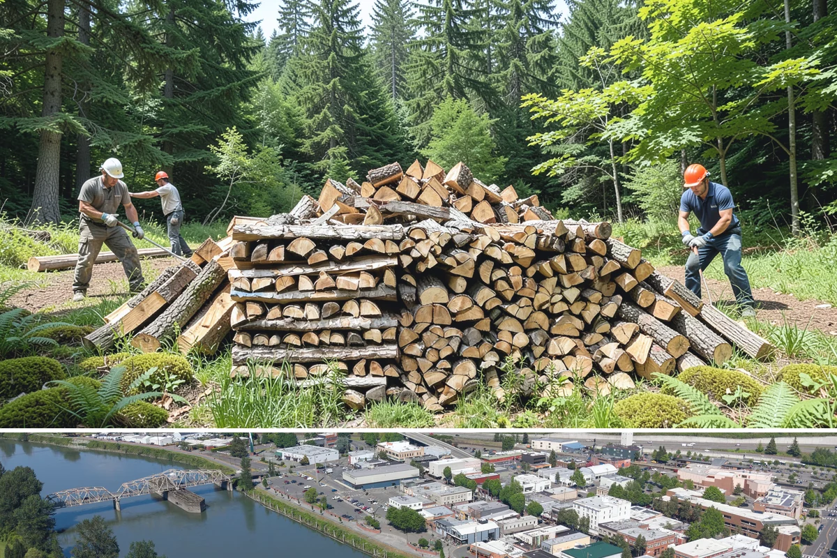 Monthly Firewood Delivery in Mount Vernon, WA - Begin monthly deliveries in early fall to build a comfortable buffer before deep winter.