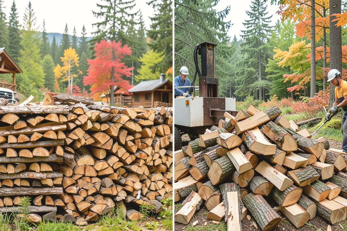 Monthly Firewood Delivery in Mountlake Terrace, Snohomish County, WA - Choose the monthly quantity that fits your needs