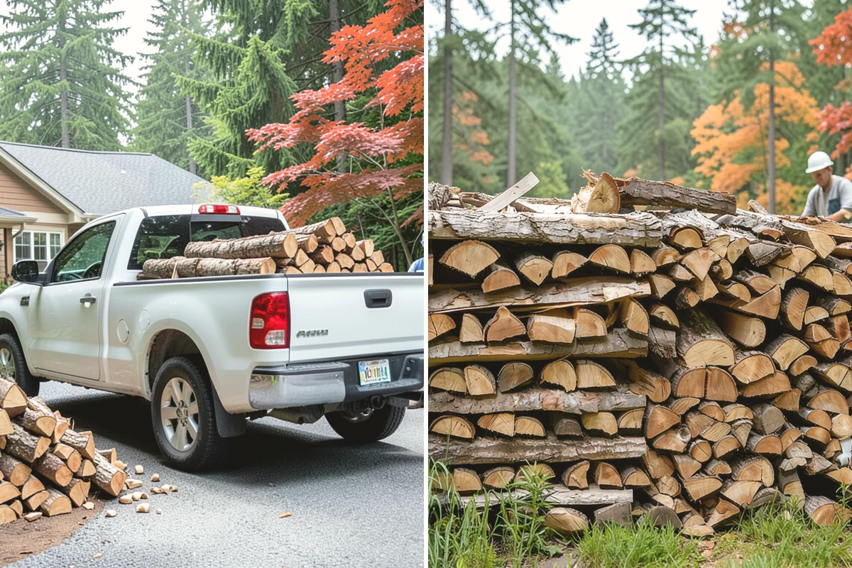 Monthly Firewood Delivery in Mukilteo, Snohomish County, WA - Choose the monthly quantity that fits your needs
