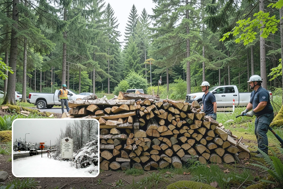 Monthly Firewood Delivery in Newcastle, King County, WA - Predictable monthly deliveries for easy planning