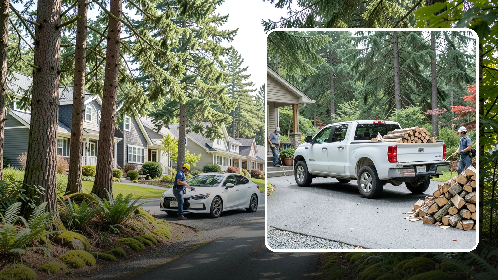 Monthly Firewood Delivery in Normandy Park, King County, WA - Our monthly firewood delivery brings a fresh, seasoned supply to your door on a steady month-by-month schedule.