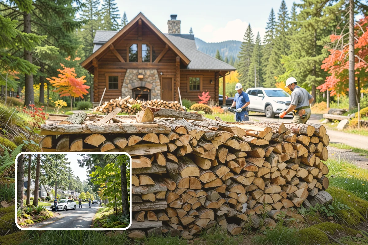 Monthly Firewood Delivery in Normandy Park, King County, WA - Predictable monthly deliveries for easy planning