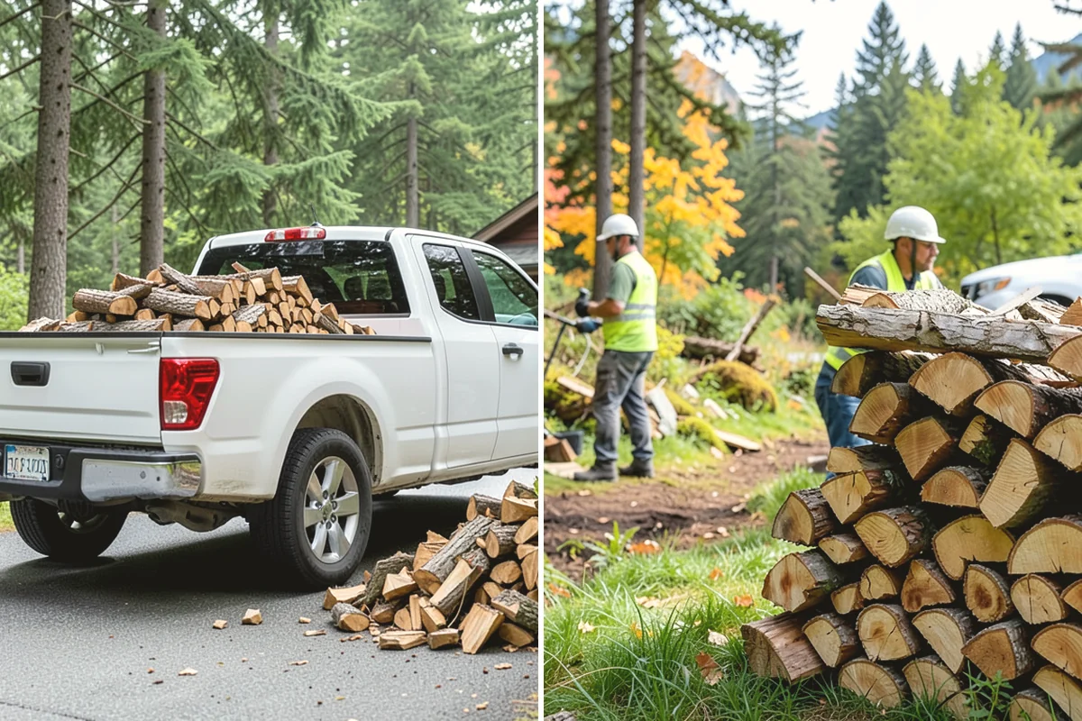 Monthly Firewood Delivery in Oak Harbor, Island County, WA - Choose the monthly quantity that fits your needs