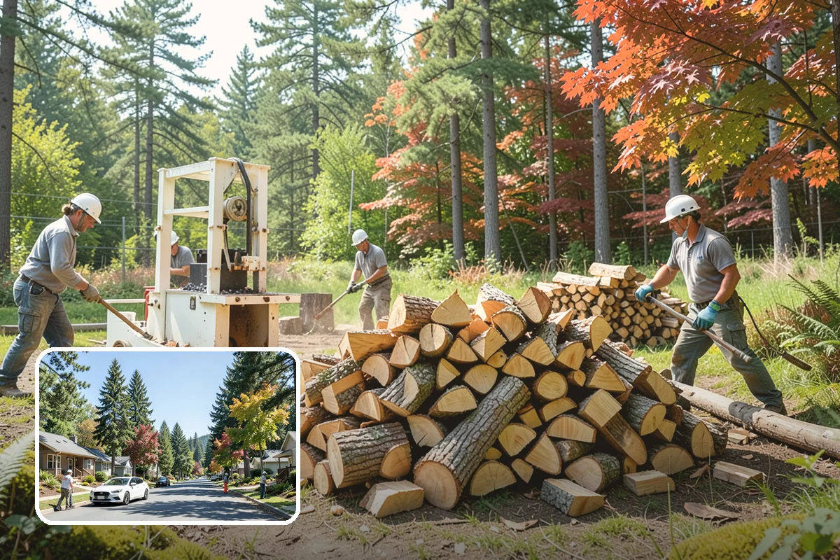 Monthly Firewood Delivery in Orting, Pierce County, WA - Predictable monthly deliveries for easy planning