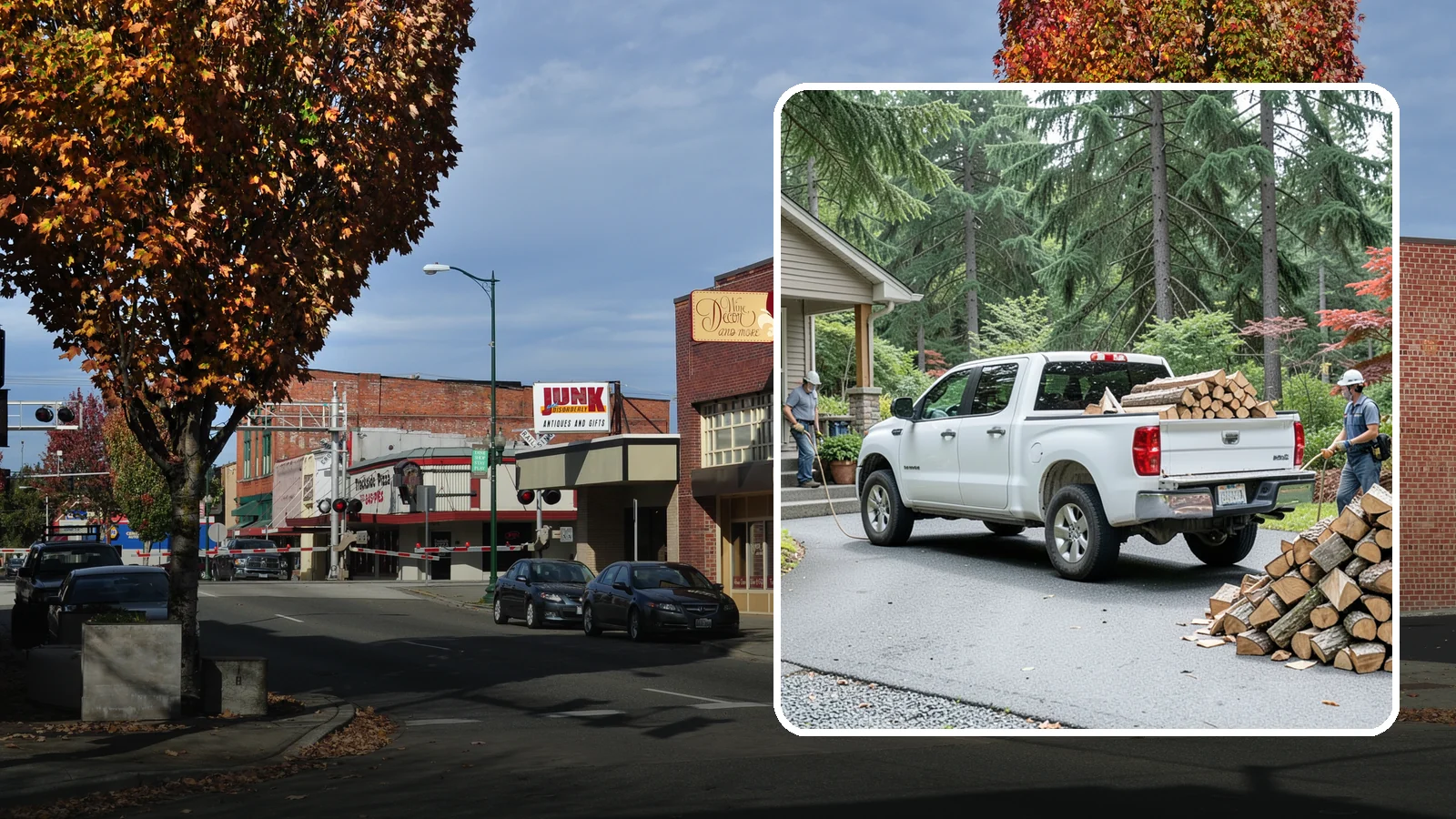 Monthly Firewood Delivery in Puyallup, Pierce County, WA - Our monthly firewood delivery brings a fresh, seasoned supply to your door on a steady month-by-month schedule.