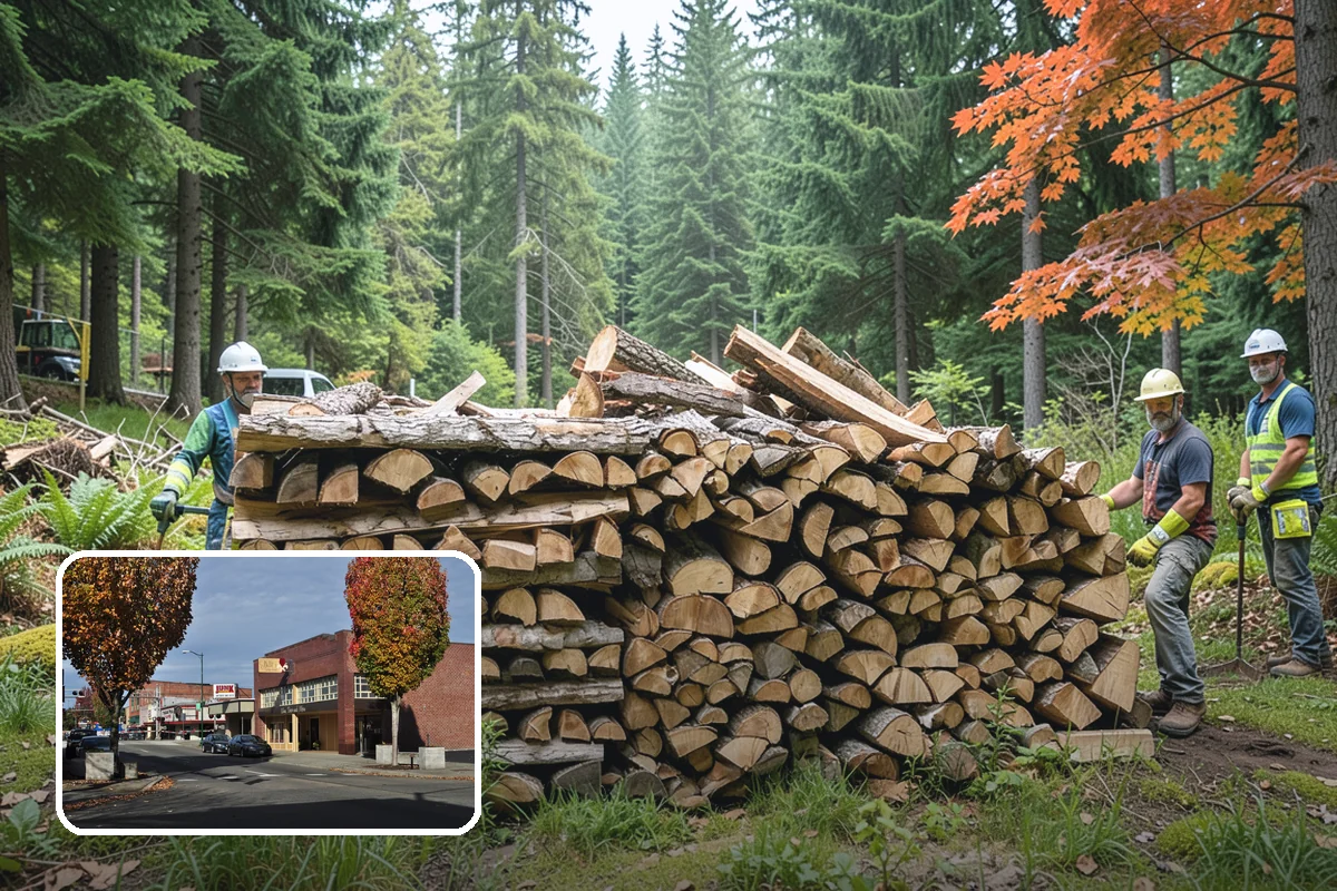 Monthly Firewood Delivery in Puyallup, Pierce County, WA - Predictable monthly deliveries for easy planning