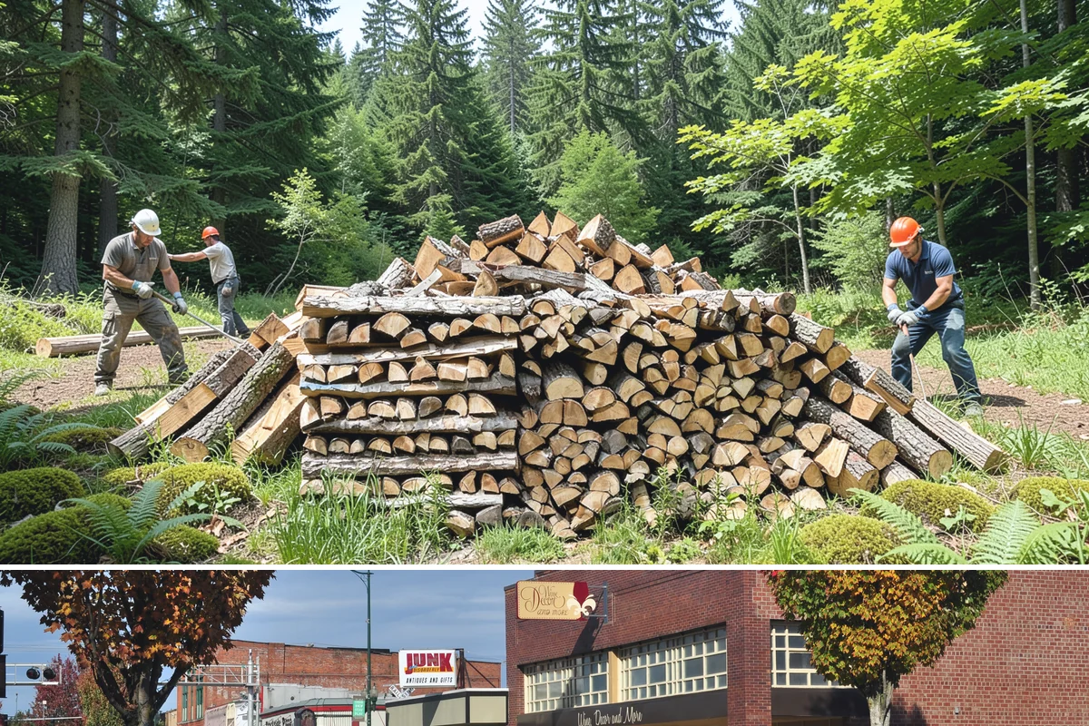 Monthly Firewood Delivery in Puyallup, Pierce County, WA - Begin monthly deliveries in early fall to build a comfortable buffer before deep winter.