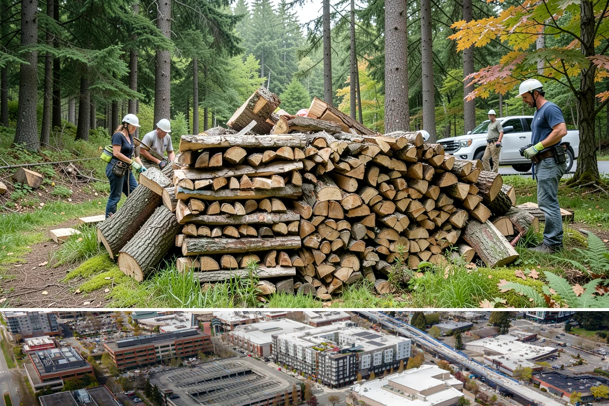 Monthly Firewood Delivery in Redmond, King County, WA - Begin monthly deliveries in early fall to build a comfortable buffer before deep winter.