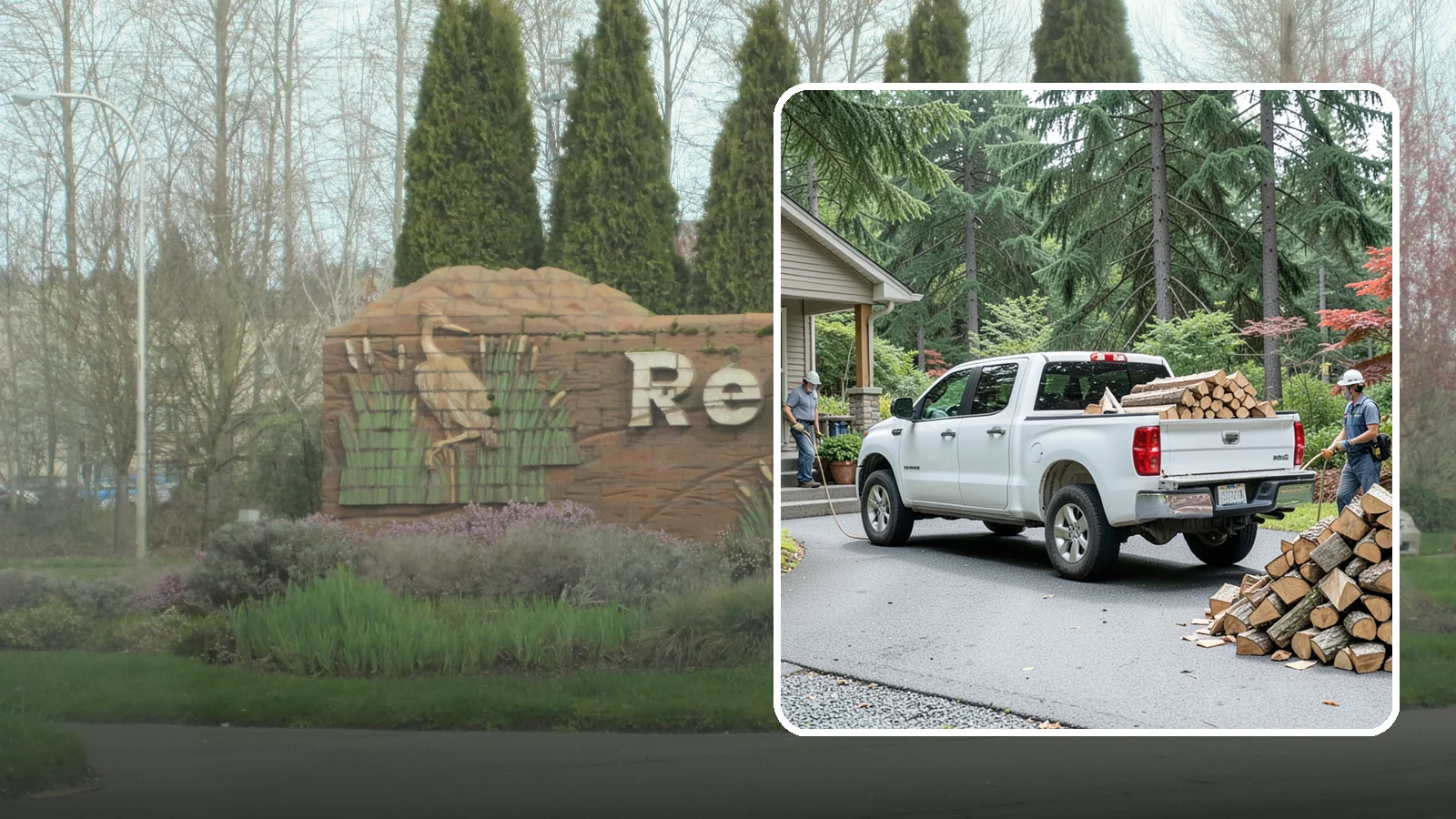 Monthly Firewood Delivery in Renton, King County, WA - Our monthly firewood delivery brings a fresh, seasoned supply to your door on a steady month-by-month schedule.