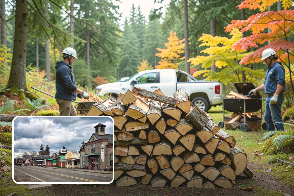Monthly Firewood Delivery in Roy, Pierce County, WA - Predictable monthly deliveries for easy planning