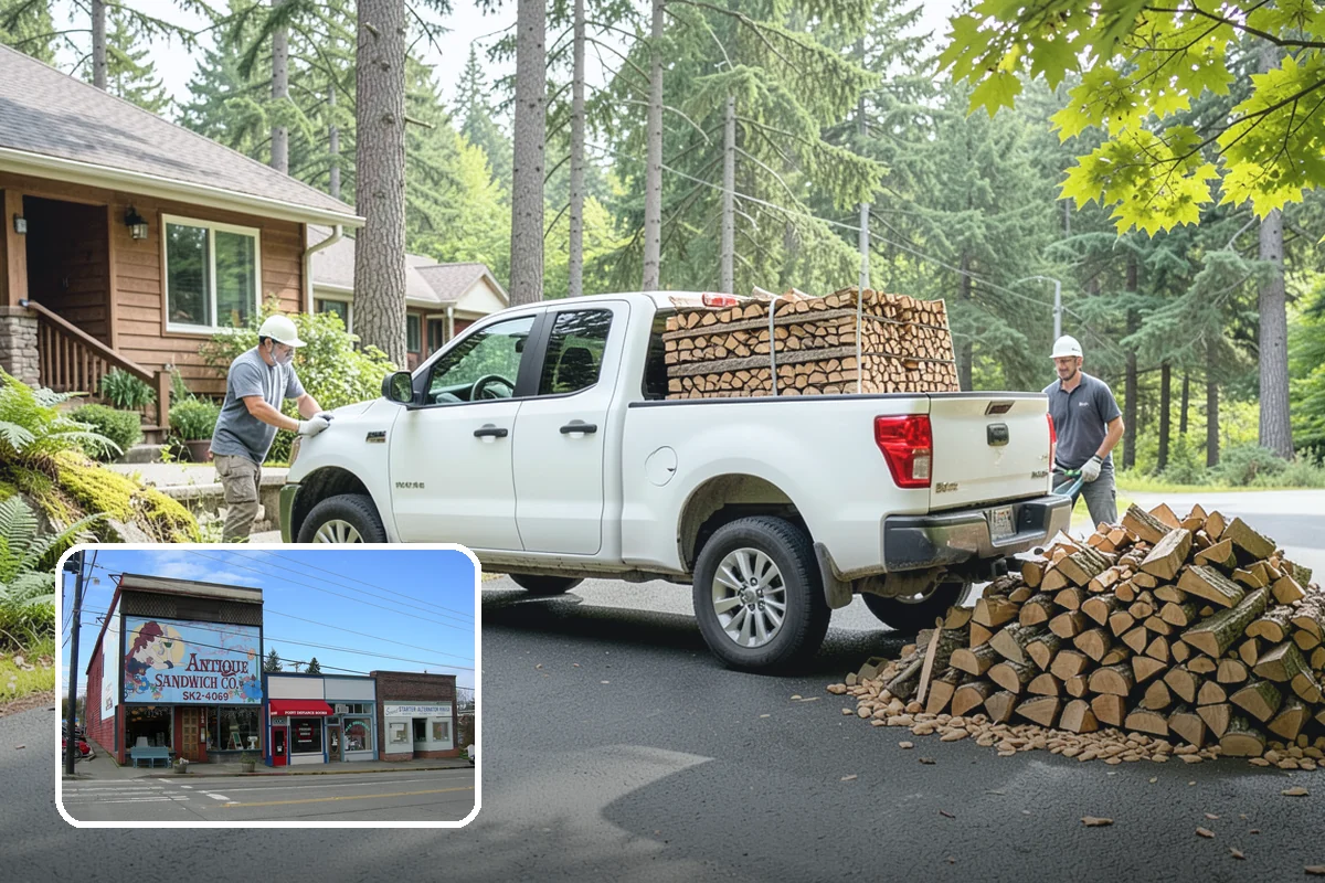 Monthly Firewood Delivery in Ruston, Pierce County, WA - Predictable monthly deliveries for easy planning