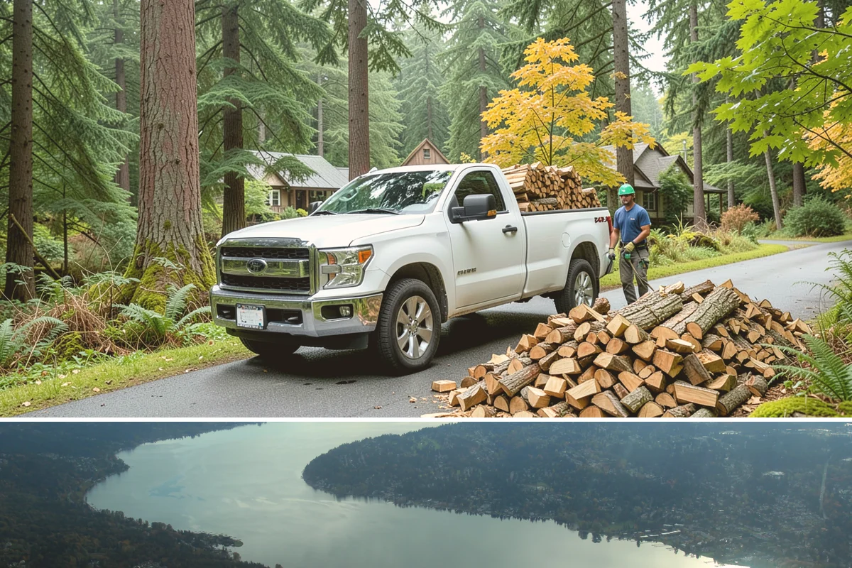 Monthly Firewood Delivery in Sammamish, King County, WA - Begin monthly deliveries in early fall to build a comfortable buffer before deep winter.