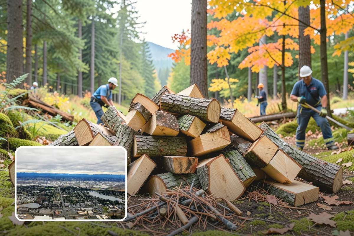 Monthly Firewood Delivery in SeaTac, King County, WA - Predictable monthly deliveries for easy planning
