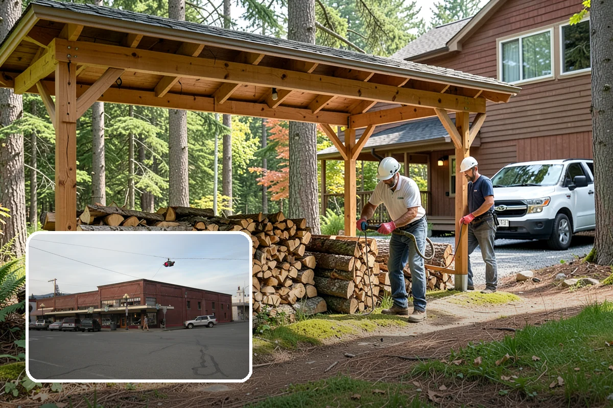 Monthly Firewood Delivery in Sedro-Woolley, Skagit County, WA - Predictable monthly deliveries for easy planning