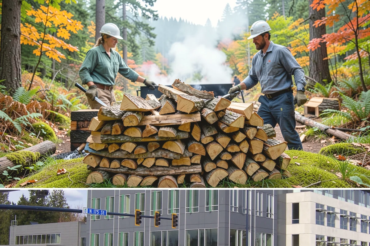 Monthly Firewood Delivery in Shoreline, King County, WA - Begin monthly deliveries in early fall to build a comfortable buffer before deep winter.