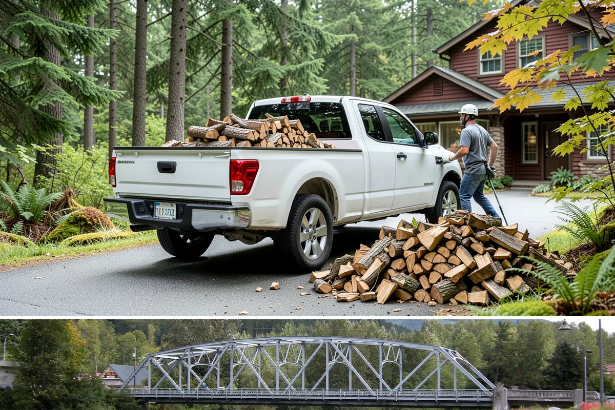 Monthly Firewood Delivery in Skykomish, King County, WA - Begin monthly deliveries in early fall to build a comfortable buffer before deep winter.