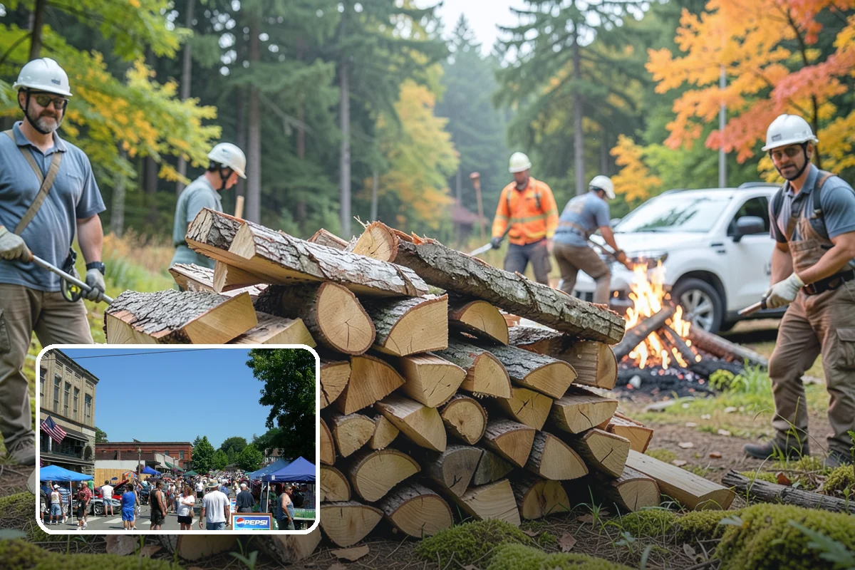 Monthly Firewood Delivery in Snohomish, Snohomish County, WA - Predictable monthly deliveries for easy planning