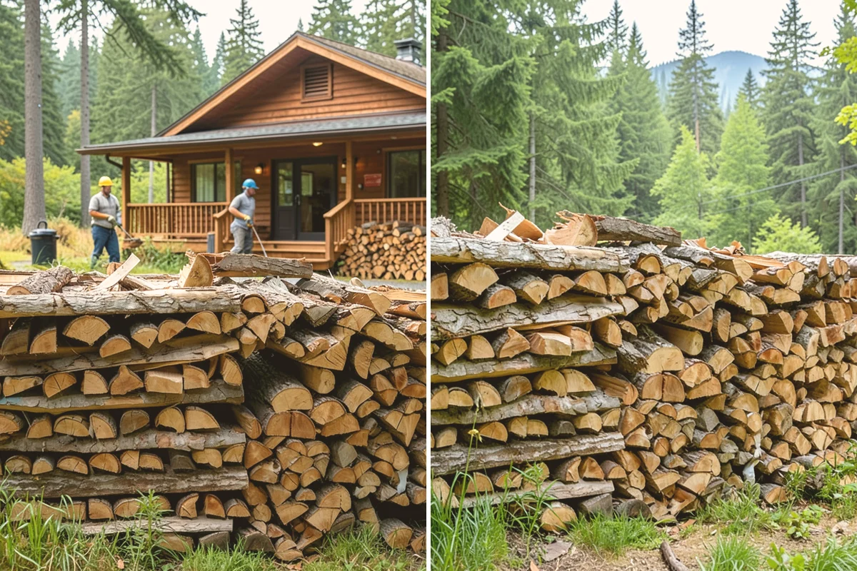 Monthly Firewood Delivery in Snohomish, Snohomish County, WA - Choose the monthly quantity that fits your needs