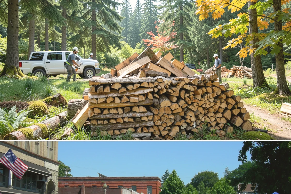 Monthly Firewood Delivery in Snohomish, Snohomish County, WA - Begin monthly deliveries in early fall to build a comfortable buffer before deep winter.