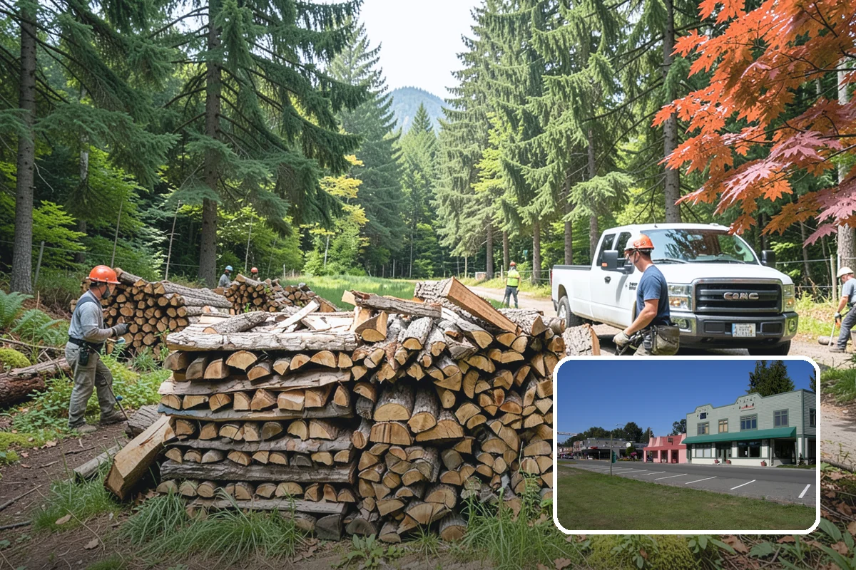 Monthly Firewood Delivery in Snoqualmie, King County, WA - Predictable monthly deliveries for easy planning
