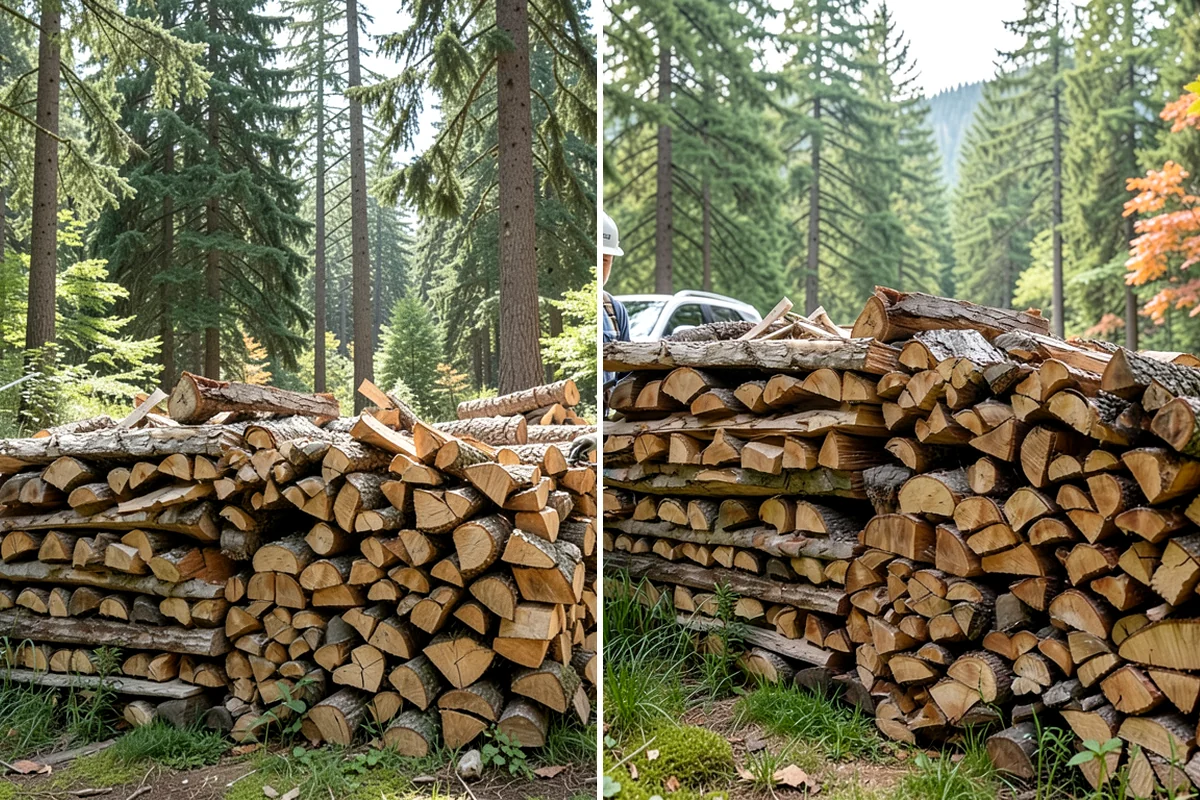 Monthly Firewood Delivery in Snoqualmie, King County, WA - Choose the monthly quantity that fits your needs