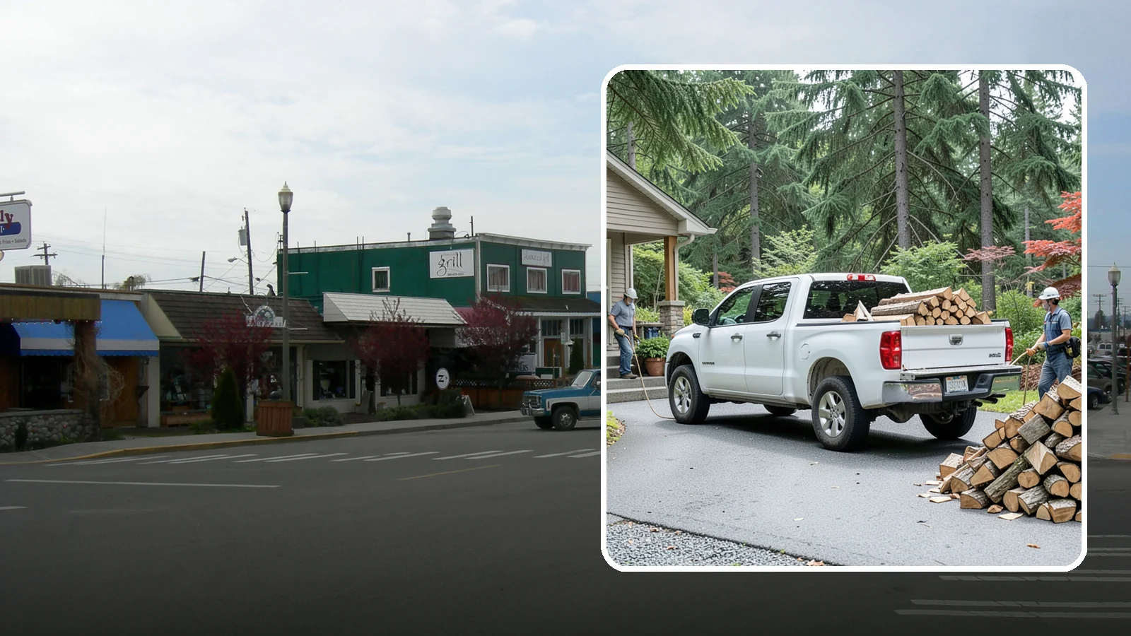 Monthly Firewood Delivery in Stanwood, Snohomish County, WA - Our monthly firewood delivery brings a fresh, seasoned supply to your door on a steady month-by-month schedule.