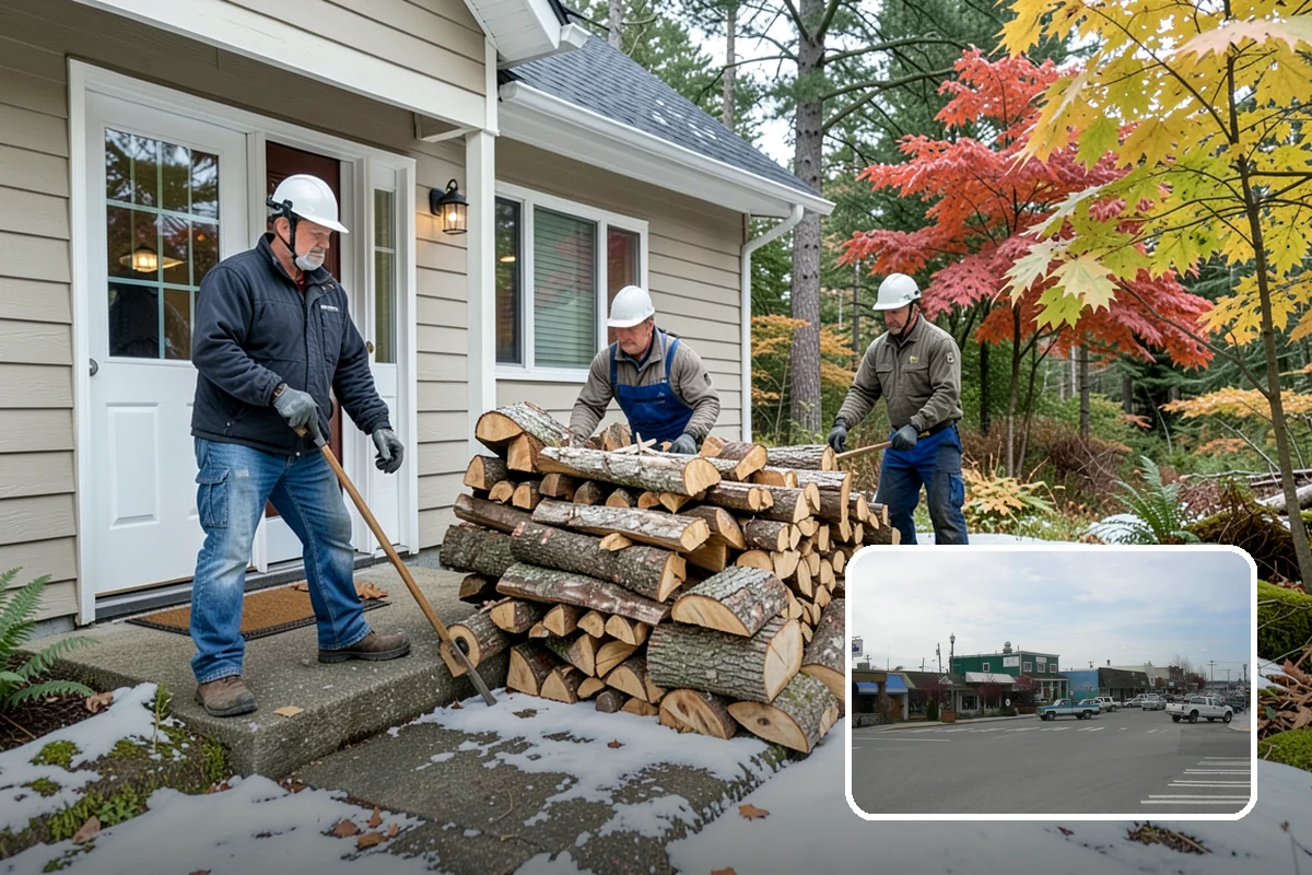 Monthly Firewood Delivery in Stanwood, Snohomish County, WA - Predictable monthly deliveries for easy planning