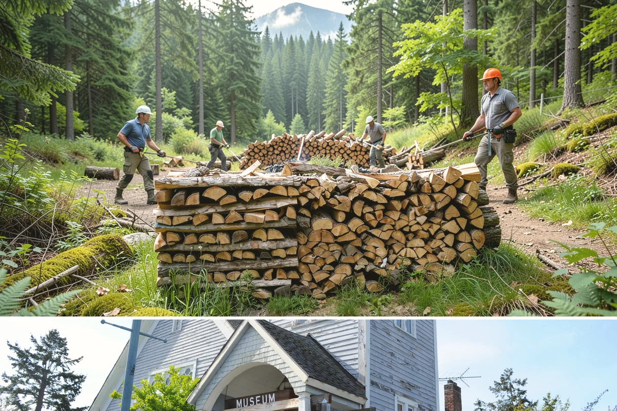 Monthly Firewood Delivery in Steilacoom, Pierce County, WA - Begin monthly deliveries in early fall to build a comfortable buffer before deep winter.