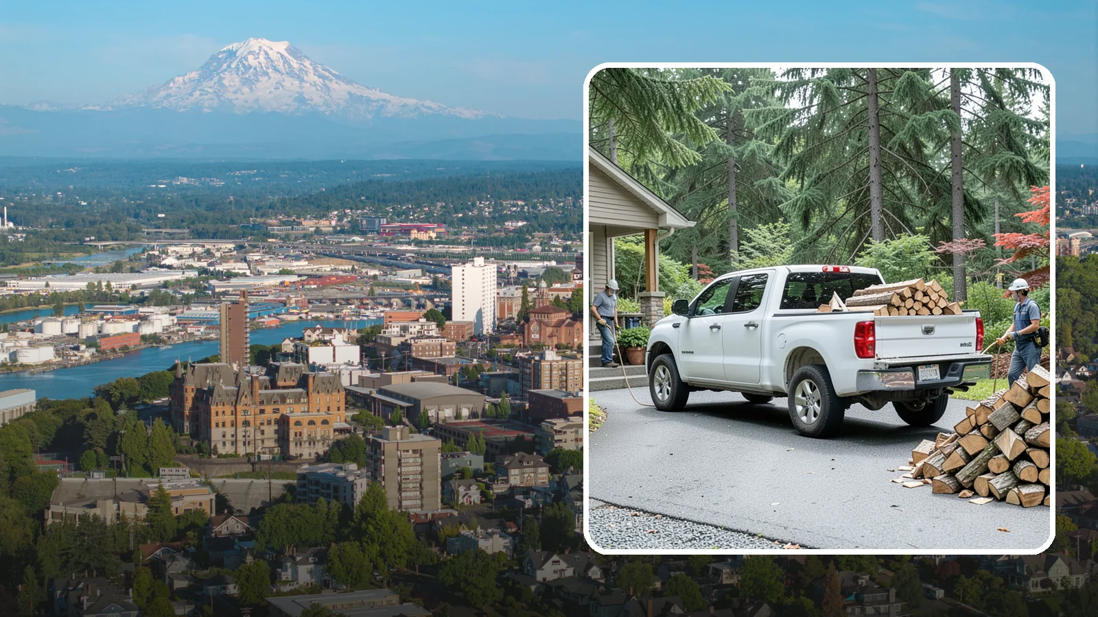 Monthly Firewood Delivery in Tacoma, Pierce County, WA - Our monthly firewood delivery brings a fresh, seasoned supply to your door on a steady month-by-month schedule.