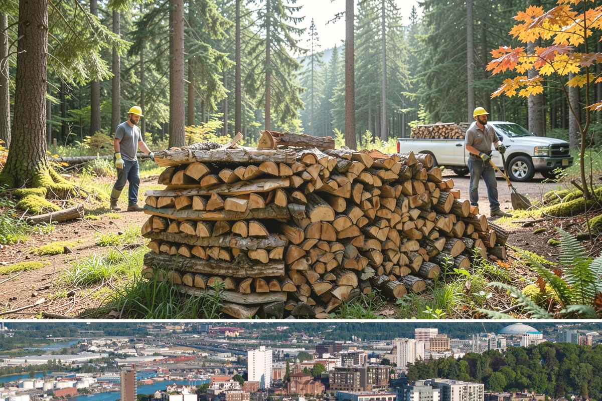 Monthly Firewood Delivery in Tacoma, Pierce County, WA - Begin monthly deliveries in early fall to build a comfortable buffer before deep winter.