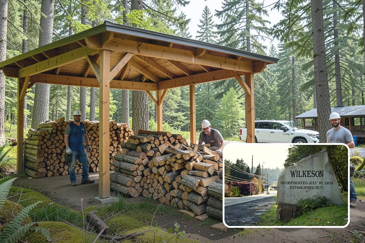 Monthly Firewood Delivery in Wilkeson, Pierce County, WA - Predictable monthly deliveries for easy planning