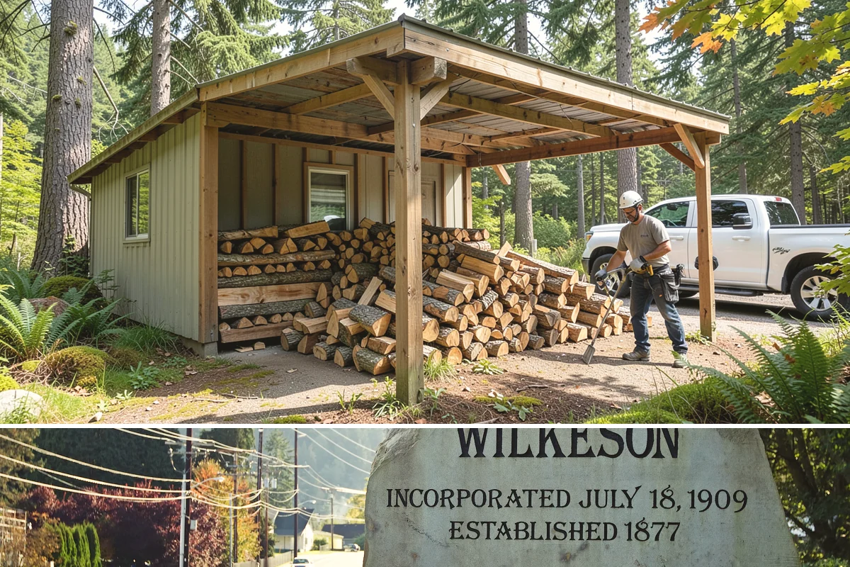 Monthly Firewood Delivery in Wilkeson, Pierce County, WA - Begin monthly deliveries in early fall to build a comfortable buffer before deep winter.